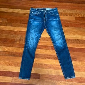AG The Farrah skinny ankle jeans, high rise, size 29